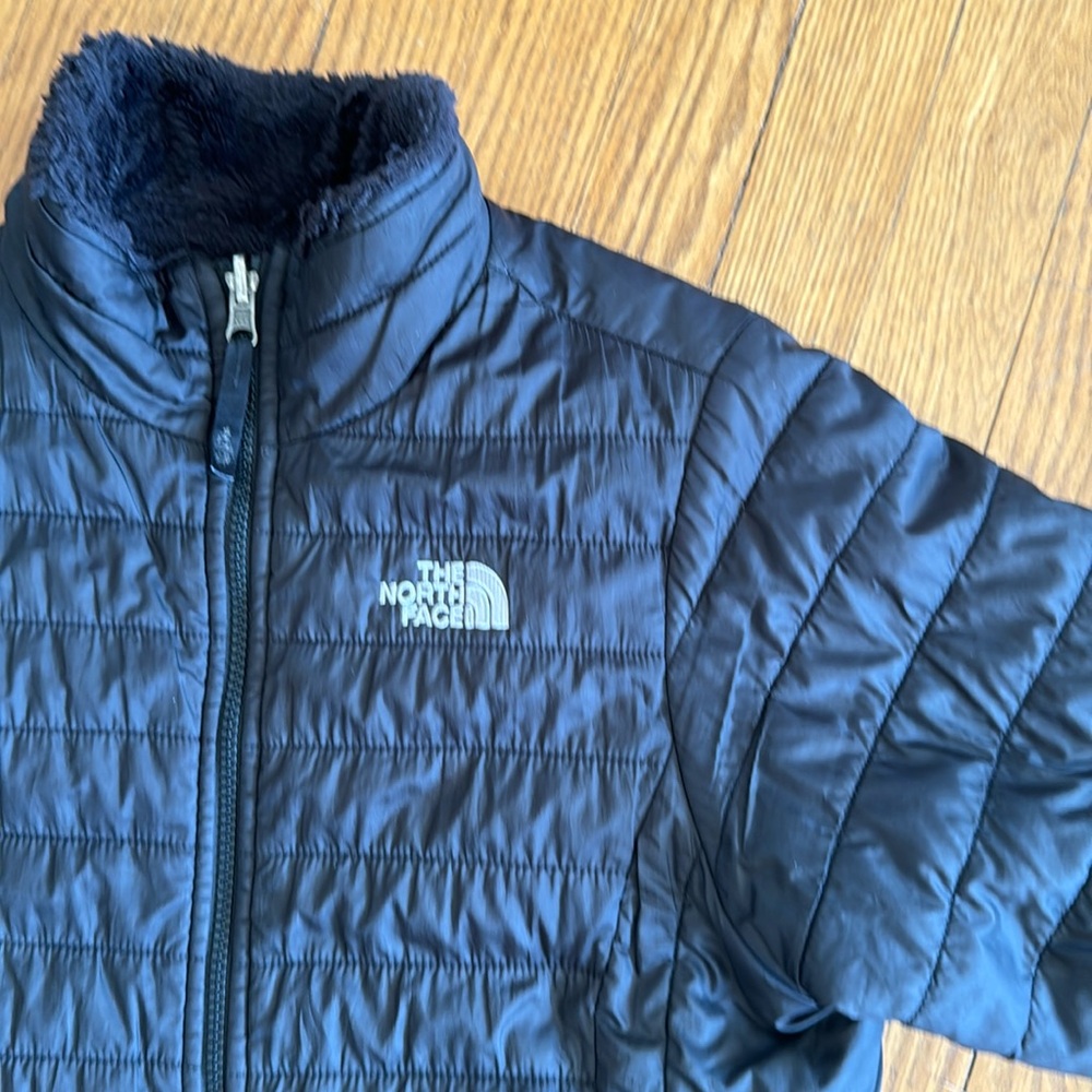 Girl’s North Face reversible jacket